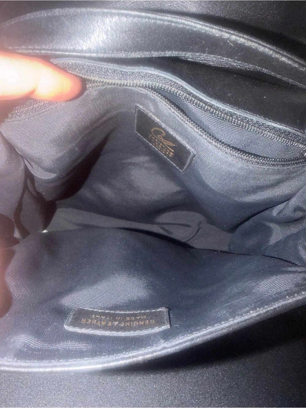 Christian Lacriox leather bag